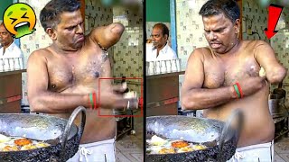 Indian MOST UNHYGIENIC Street Food🤮  DhiruMonchik [upl. by Niamjneb]