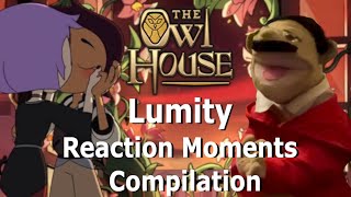 The Owl House Season 2 Lumity Moments Reaction Compilation Part 2 [upl. by Alliuqat]