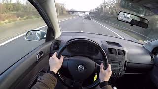 Volkswagen Polo 9N3 14 TDI 2008  POV Drive [upl. by Cynth]