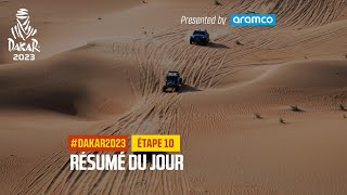 Le résumé de lÉtape 10 présenté par Aramco  Dakar2023 [upl. by Eocsor]