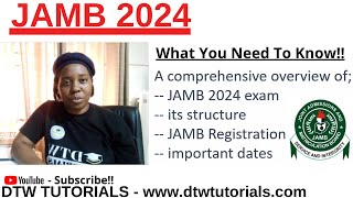 JAMB 2024 Exam Overview  What You Need to Know [upl. by Onairot355]