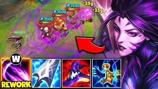 THE NEW KAISA REWORK IS 100 BROKEN HER W GOES THROUGH UNITS NOW [upl. by Ellon150]