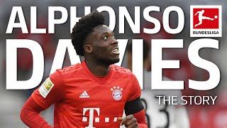 The Story of Alphonso Davies  From Refugee to Bundesliga Star [upl. by Yht]