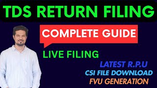 TDS Return Filing Complete Guide  How to File TDS Return  Form 26Q [upl. by Leonelle280]