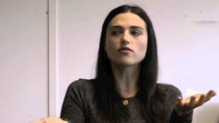 On the Merlin Set Interview with Katie McGrath [upl. by Yras800]