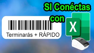 PTOUCH Editor Conecta tus Etiquetas a Excel para Imprimir MÁS Rápido [upl. by Boylan673]