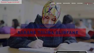 Inscription En Ligne pour résidence universitaire  Sakane Taliba Alirfane  Oujda [upl. by Yeldud257]