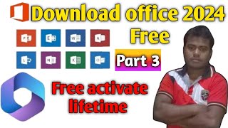 How to Download Microsoft Office 2024 for Free  Download MS Word ExcelPowerPoint on Windows 1011 [upl. by Gardel]