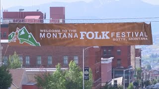 Montana Folk Festival kicks off in Butte [upl. by Ennaeirb]