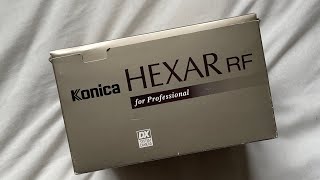 my konica hexar rf died [upl. by Nanji540]