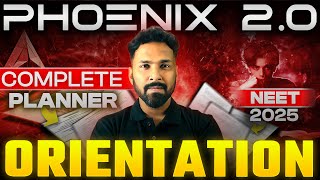 NEET 2025 Phoenix Batch Orientation  Complete Planner  Anupam Upadhyay [upl. by Faydra]