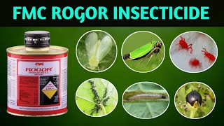 fmc rogor insecticide full details in telugu  fmc rogor  by hmr TELUGU AGRICULTURE [upl. by Beaulieu853]