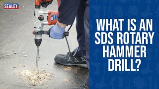 What is an SDS Rotary Hammer Drill  Drill Bits Modes and Applications [upl. by Funk334]