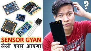 Smartphone Sensor Gyan  Gyroscope Proximity Barometer MagnetometerLight Sensor  Explained [upl. by Bartko]