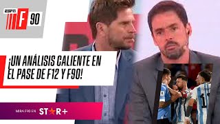 ASÍ FUE LA IMPERDIBLE DISCUSIÓN ENTRE RUGGERI Y LA VOLPE EN ESPNF90 [upl. by Barby931]