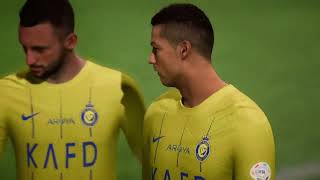 Carriera di Cristiano Ronaldo Ep2 allenatore del al nassr non vuole Ronaldo in squadra Fc24 [upl. by Bryn]