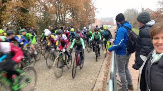 HouthalenHelchteren CX veldrijden u15 101222 Abel [upl. by Raimondo886]