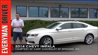 Heres the 2014 Chevrolet Impala Review on Everyman Driver [upl. by Eras849]