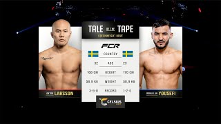 FCR 14 Anton Larsson vs Rohullah Yousefi  FCR MMA [upl. by Suirradal]