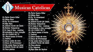 2023 Lindas músicas religiosas católicas de louvor e adoracão carismáticos  musicas catolicas [upl. by Soisanahta959]