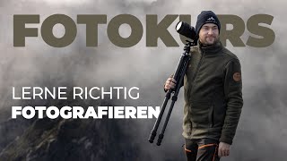 Fotografieren lernen für Anfänger  Kostenloser Fotokurs XXL [upl. by Ecirted249]