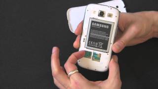 How To Remove Your SIM Card and MicroSD Card From Your Samsung Galaxy S3 [upl. by Vod]