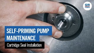 SelfPriming Pump Maintenance  Cartridge Seal Installation [upl. by Altheta]