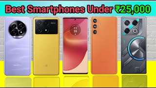 Best Smartphones Under ₹25000  Best Phones Under 25K [upl. by Clerk]