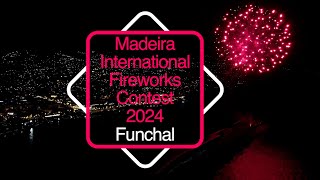 Madeira International Fireworks Contest 2024 Funchal [upl. by Tanah243]