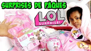 JOUET OUVERTURE DES 1ères SURPRISES DE PÂQUES Poupées LOL Surprises [upl. by Atimed]