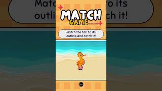 Match the ANIMAL Quiz  Match Game  Catch the Fish  Match the Animal  Match and Guess Game [upl. by Jelena321]