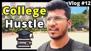 College Hustle in My Final year  Placement Hustle in MSRIT  Nikhil Parwani Vlogs 12 [upl. by Sinnard]