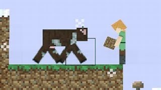 Paper Minecraft Gameplay  Minecraft 2D [upl. by Ginger]