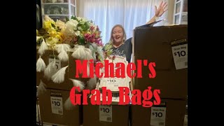 Michaels Grab Bags  Mystery Boxes [upl. by Xonnel838]