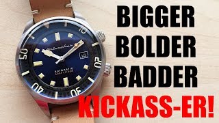 The NEW amp IMPROVED Spinnaker Bradner Automatic Dive Watch Review SP5062  Perth WAtch 233 [upl. by Vijar]