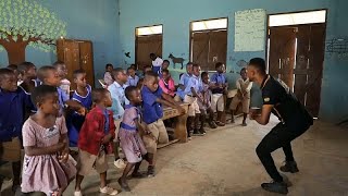 Meet the Ghanaian teacher who dances with his students to make learning easier [upl. by Llenrahs]