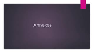 Les annexes [upl. by Nisse121]