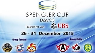 Spengler Cup 2015 Game 11 Final highlights [upl. by Tebor]