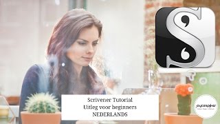 Scrivener Nederlands Tutorial basis [upl. by Nonnel]