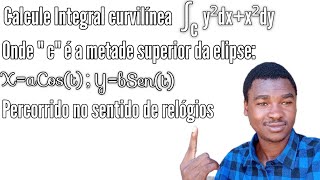 Integrais curvilíneas exercícios resolvidos [upl. by Ogdon]