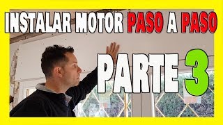 👍 Tutorial montaje MOTOR de PERSIANAS ✔ con todo detalle desde 0 💡 PARTE 3 [upl. by Sieber55]