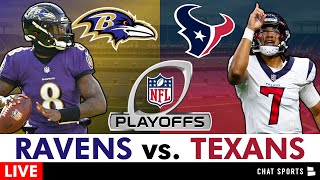 NFL Playoffs 2024 Live Streaming For Ravens vs Texans  Scoreboard PlayByPlay Highlights On ABC [upl. by Aurea]