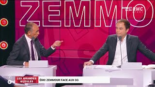 quotVous arrêtez vous me laissez parlerquot Zemmour menace de quitter le plateau des quotGrandes Gueulesquot [upl. by Cowey]