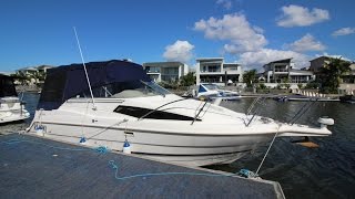 Bayliner 2655 Ciera Sports Cruiser for sale Action Boating Gold Coast Queensland [upl. by Annovoj106]