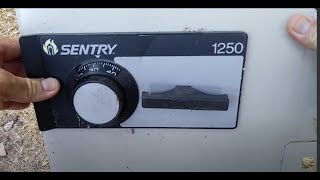 Sentry safe model 1250 [upl. by Isaacs]