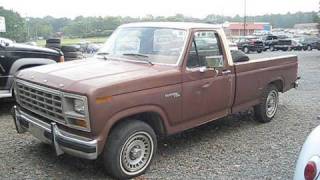 1981 Ford F100 Custom Start Up Engine and In Depth Tour [upl. by Ahseiat209]