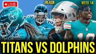 TENNESSEE TITANS VS MIAMI DOLPHINS LIVE STREAM 2023 NFL WEEK 14 WATCH REACTION MONDAY NIGHT FOOTBALL [upl. by Benildis90]