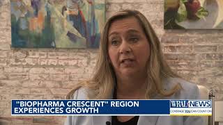 Biopharma Crescent region experiences growth [upl. by Atinas]