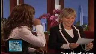 Janet on Ellen Degeneres Show 2008 [upl. by Annodahs]