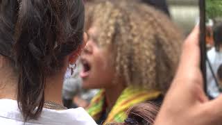 4 Bryant Park NYC ProPalestineLebanon Rally at NY Public Library 4K Sep 26 2024 C1122 [upl. by Malinin905]